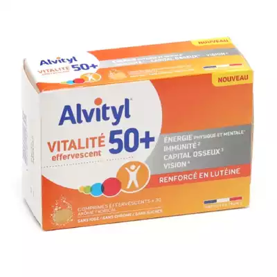 Alvityl Vitalite 50+ Cpr Eff B/30 à LA VALETTE DU VAR